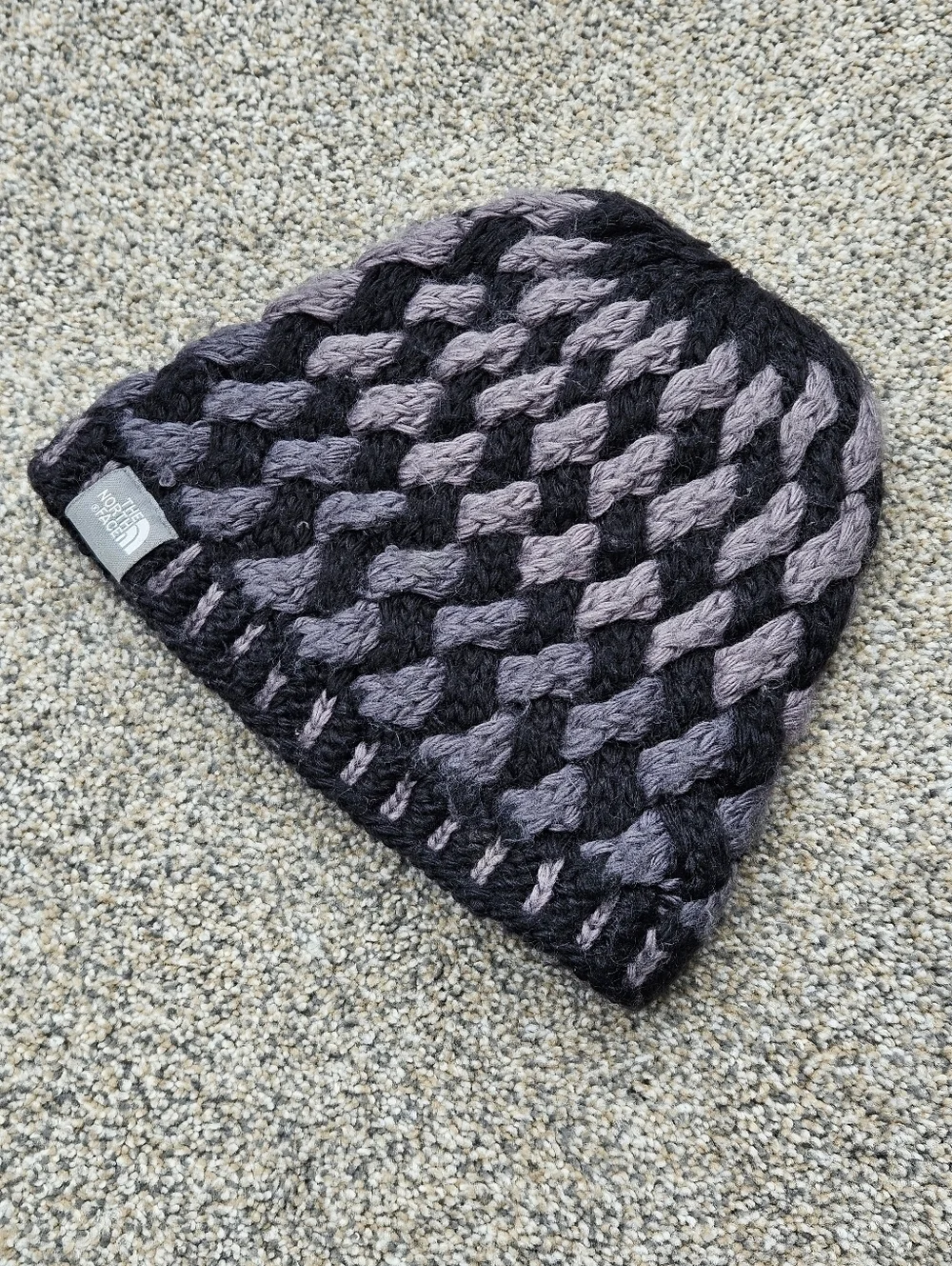 The North Face Beanie Thick Warm Stocking Cap Wool Alpaca Blend Hat Women’s OS
